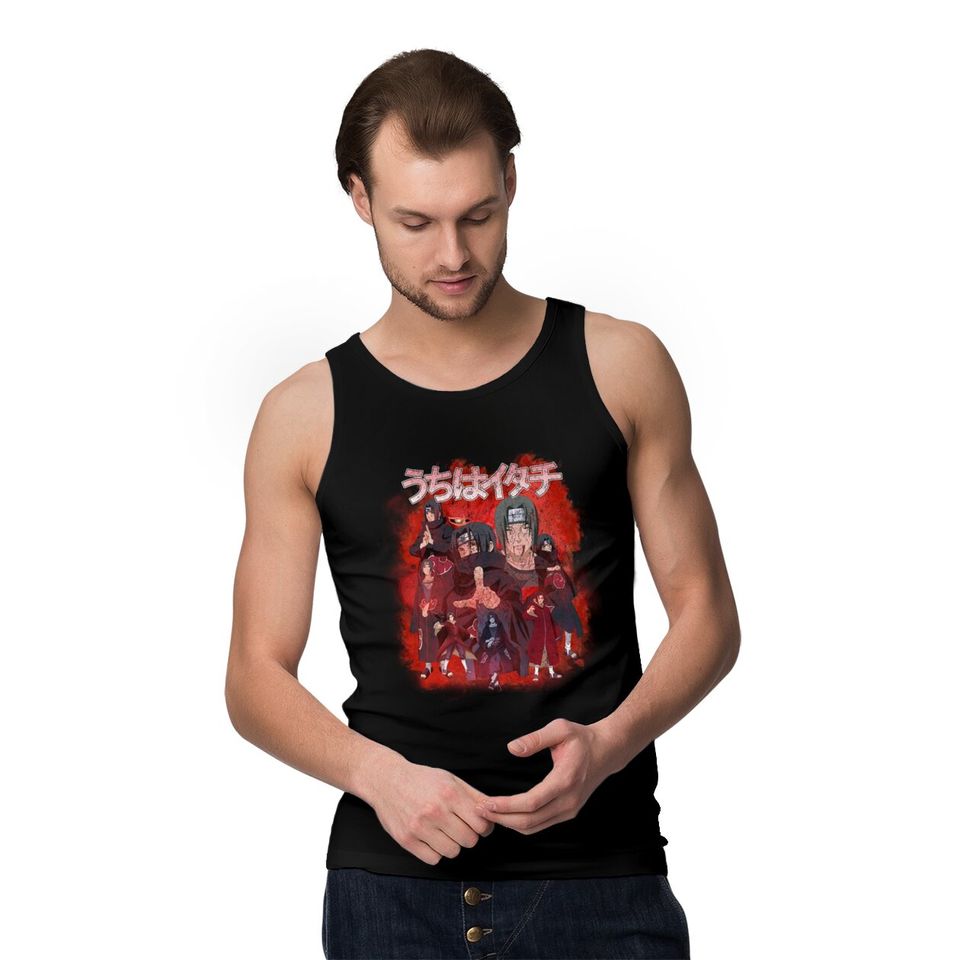 Uchiha Itachi Vintage Tank Tops