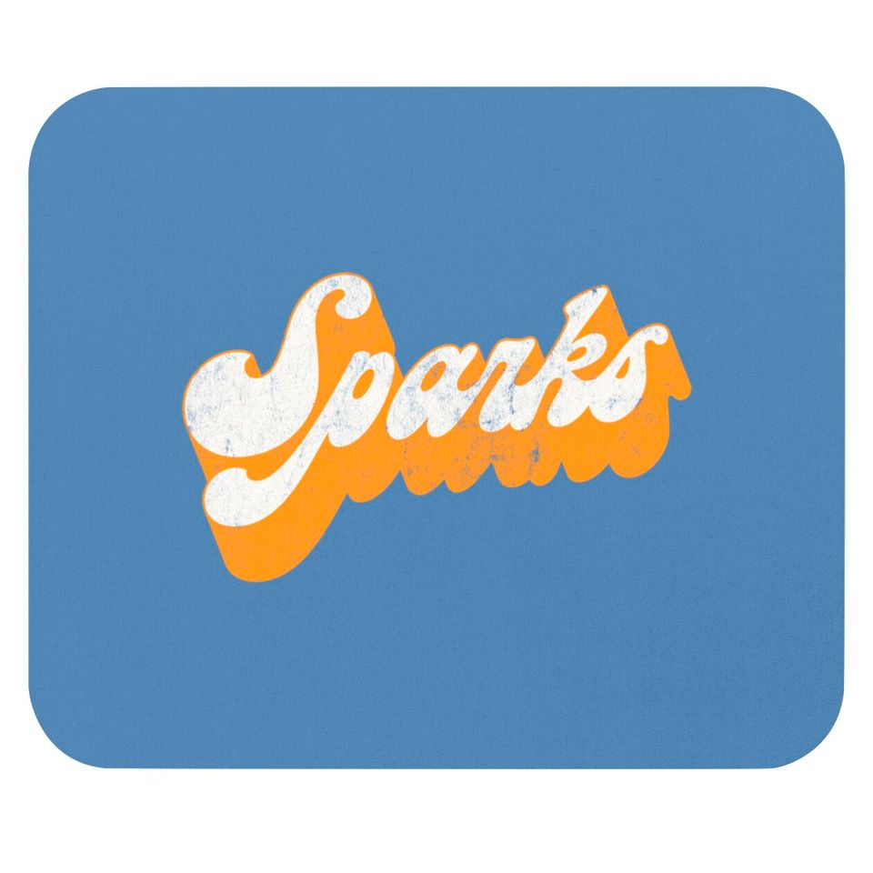 Sparks - Vintage Style Retro Aesthetic Design - Sparks - Mouse Pads