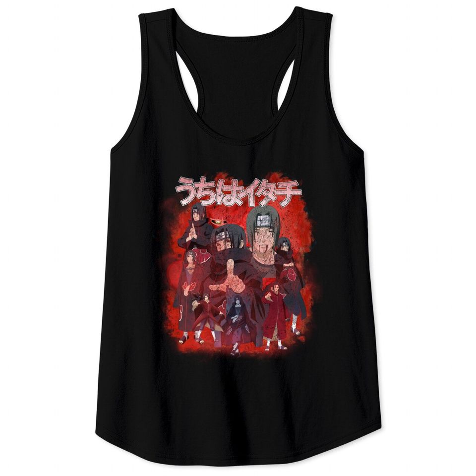 Uchiha Itachi Vintage Tank Tops