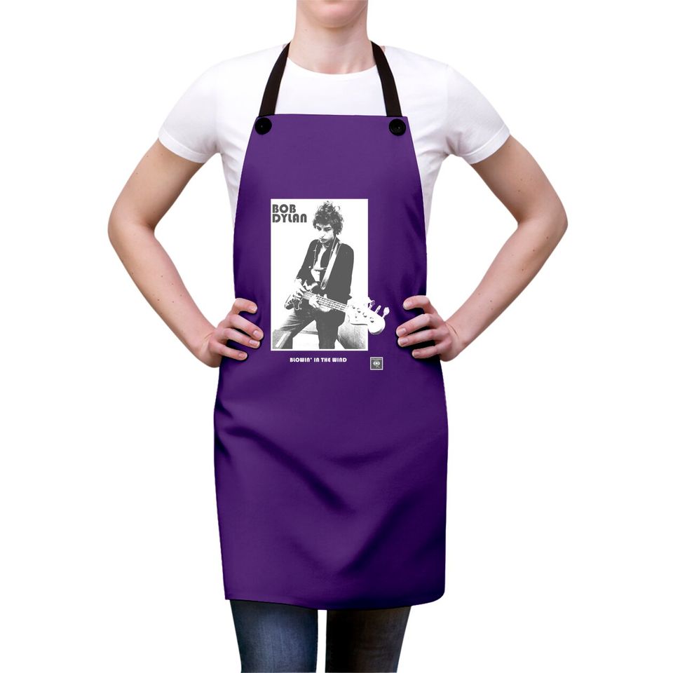 Bob Dylan Blowin in the Wind Rock Apron Aprons
