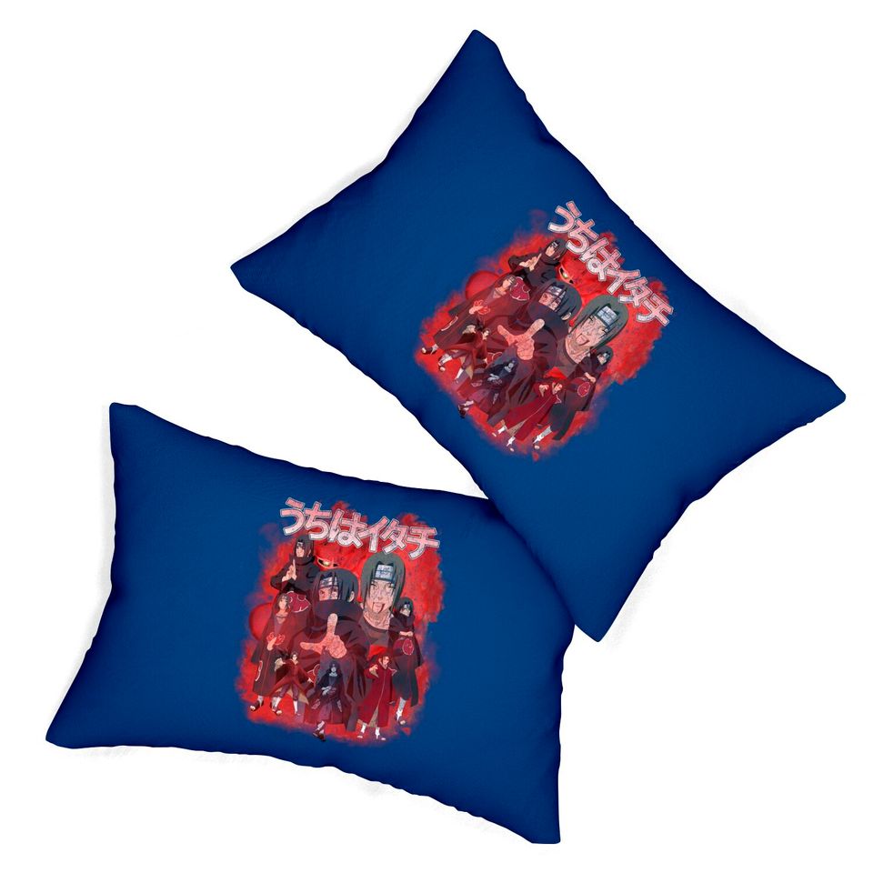 Uchiha Itachi Vintage Lumbar Pillows