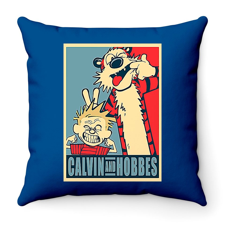 Calvin and Hobbes  Throw Pillows