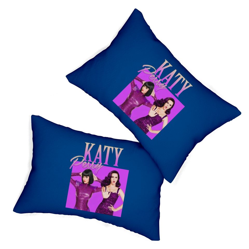 Katy Perry Poster Lumbar Pillows