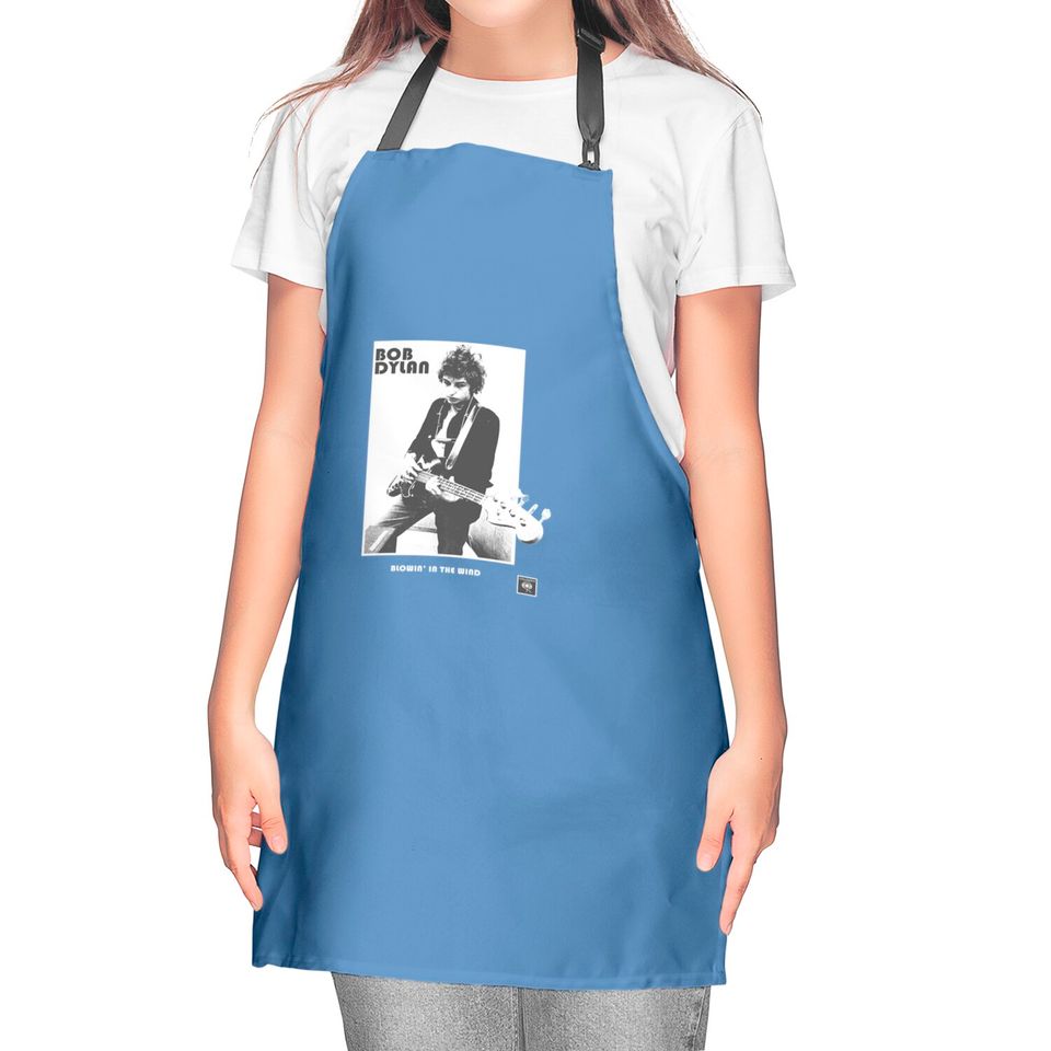 Bob Dylan Blowin in the Wind Rock Kitchen Apron Kitchen Aprons