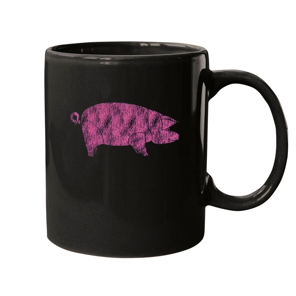 Pink Floyd Animals Pig AWBDG Blue Mug Mugs
