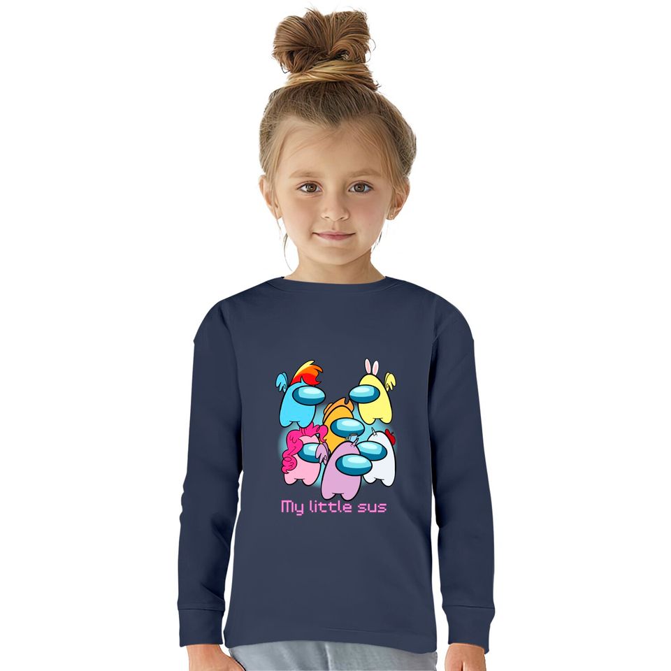That’s suspicious - Brony -  Kids Long Sleeve T-Shirts