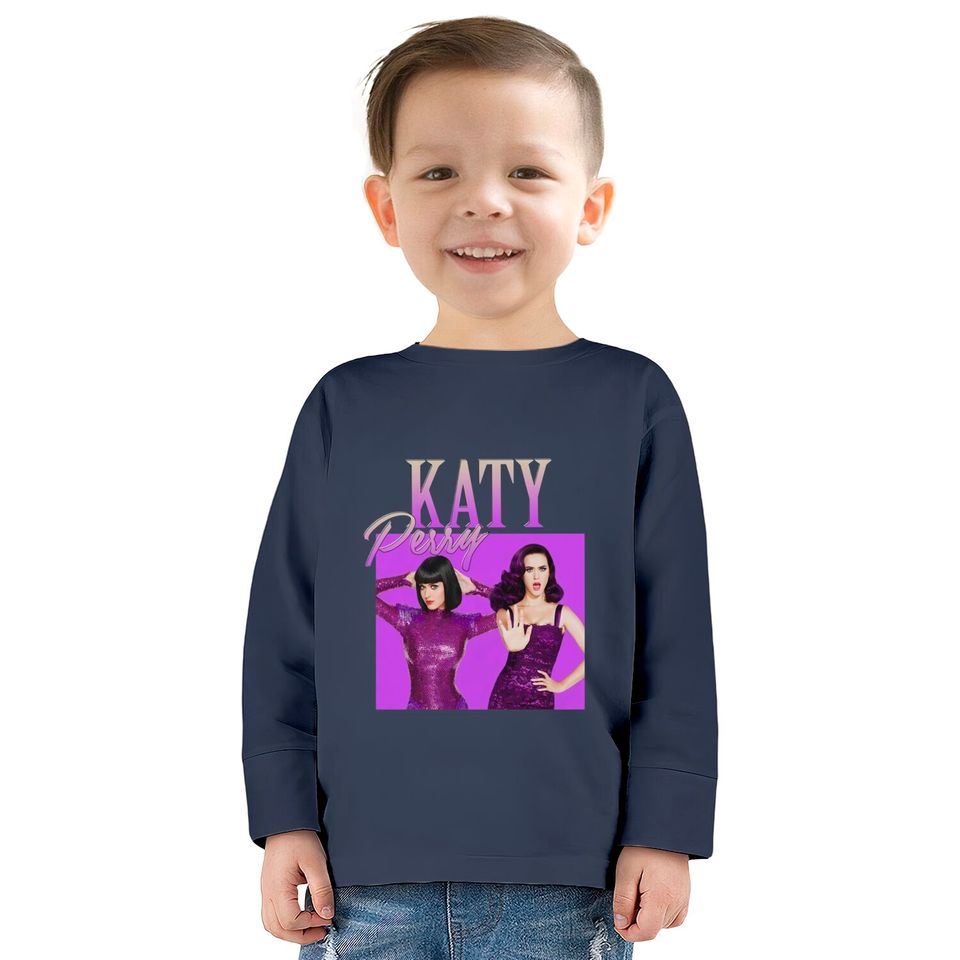 Katy Perry Poster  Kids Long Sleeve T-Shirts