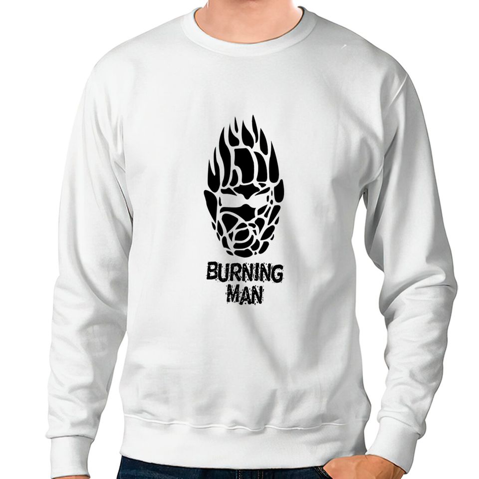 Burning Man (Black) - Burning Man - Sweatshirts