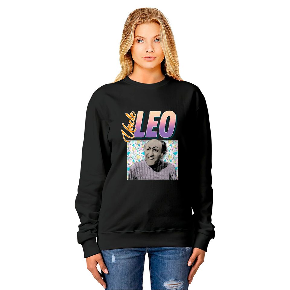 Uncle Leo 90s Style Aesthetic Design - Seinfeld Tv Show - Sweatshirts