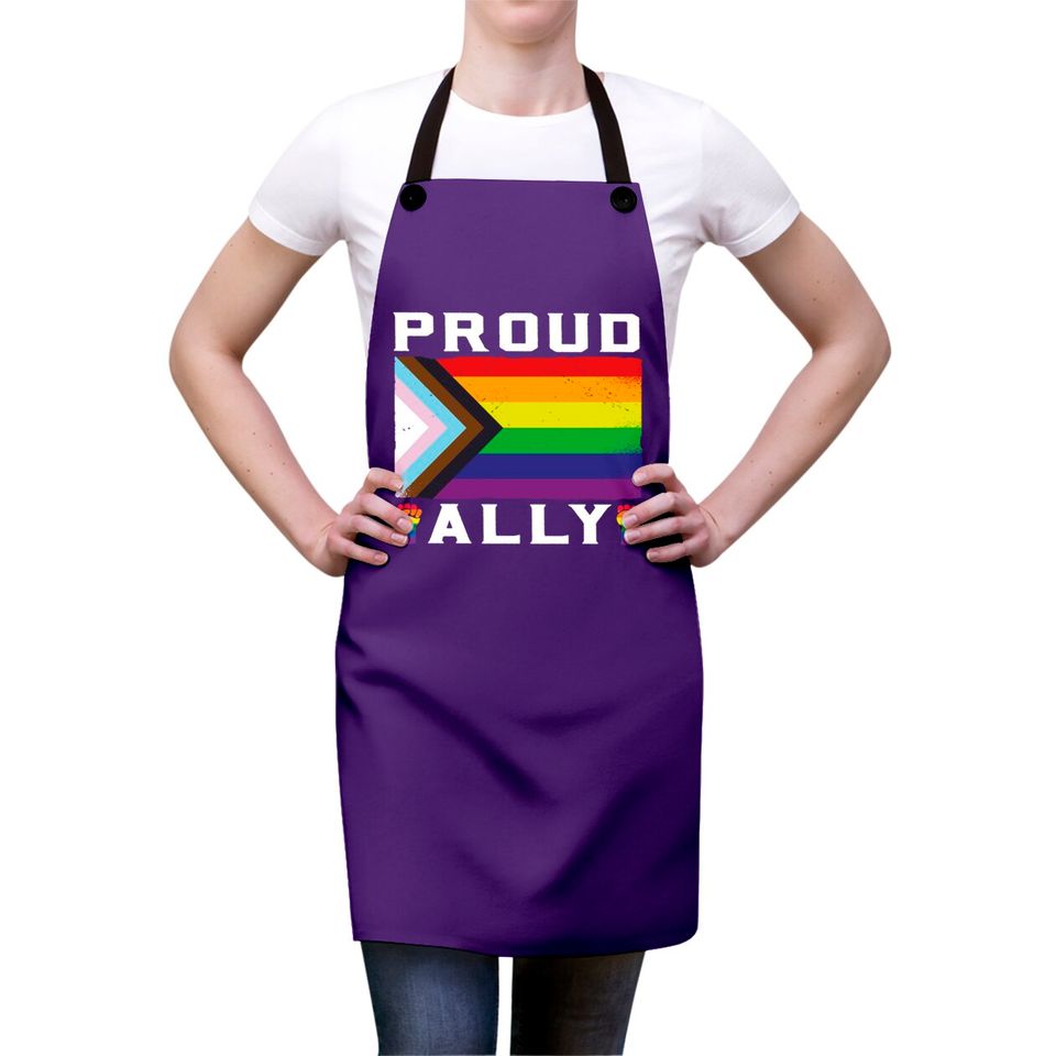 LGBT Gay Pride Month Proud Ally - Lgbtq - Aprons
