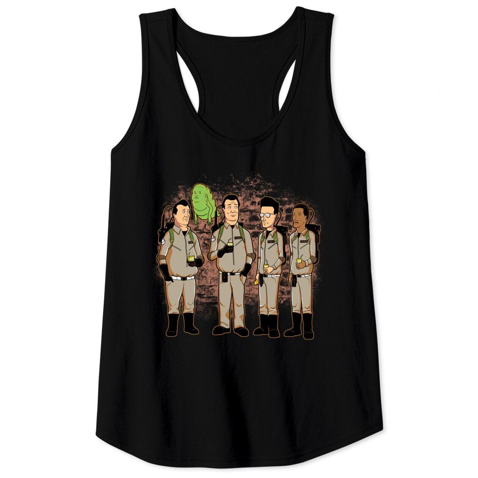 King of the Firehouse - Ghostbusters - Tank Tops