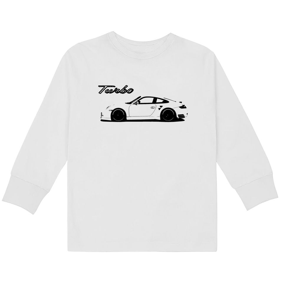 porsche turbo - Porsche Turbo -  Kids Long Sleeve T-Shirts