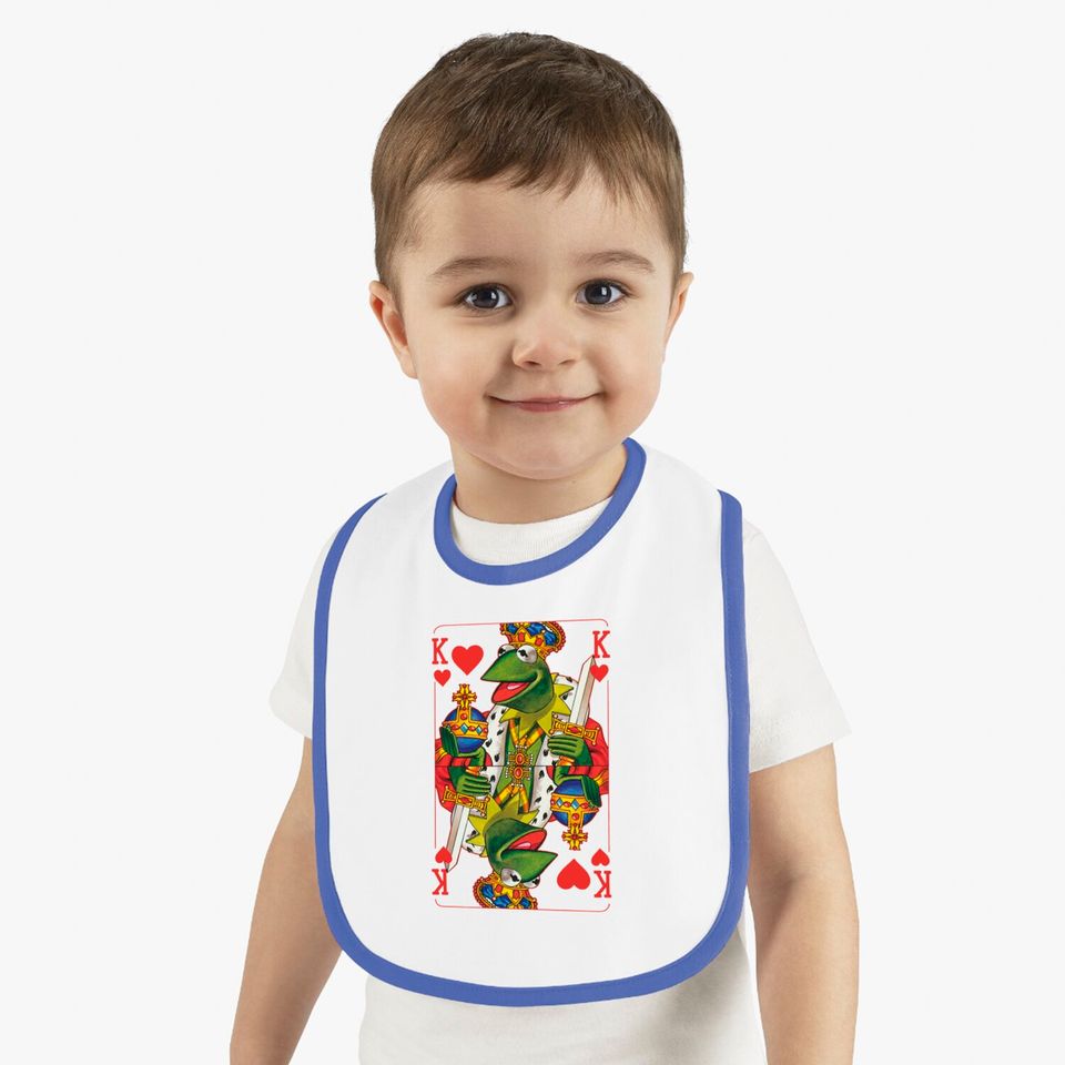 THE MUPPET KERMIT IS KING CARD LOVE - Kermit - Bibs