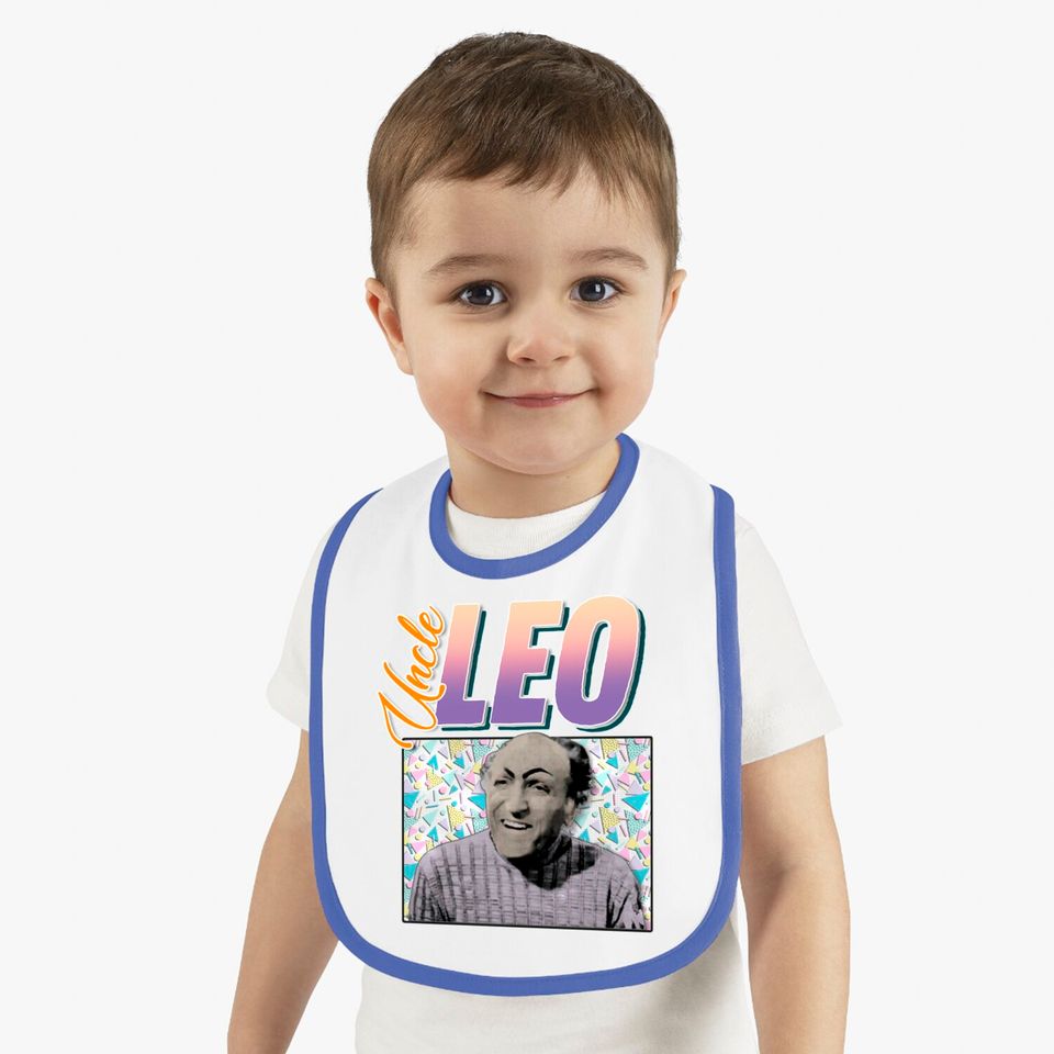 Uncle Leo 90s Style Aesthetic Design - Seinfeld Tv Show - Bibs