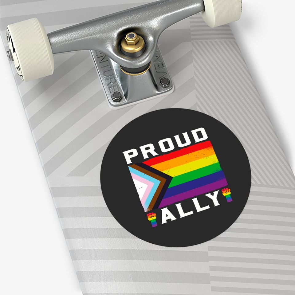 LGBT Gay Pride Month Proud Ally - Lgbtq - Stickers