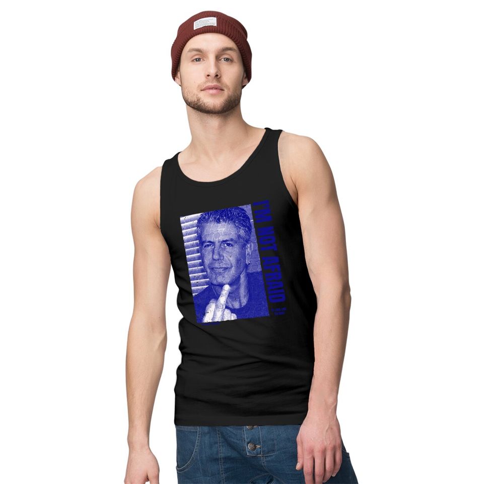 Anthony Bourdain Quote - Anthony Bourdain - Tank Tops