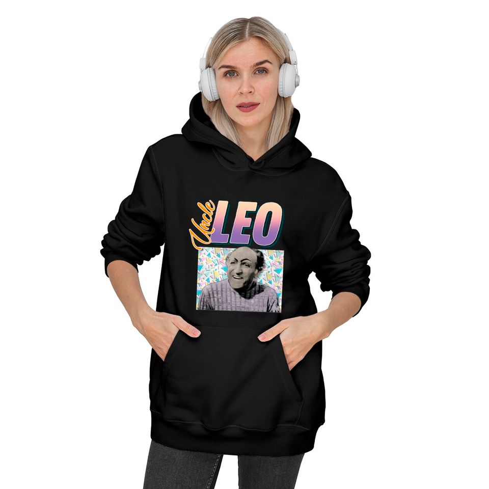 Uncle Leo 90s Style Aesthetic Design - Seinfeld Tv Show - Hoodies