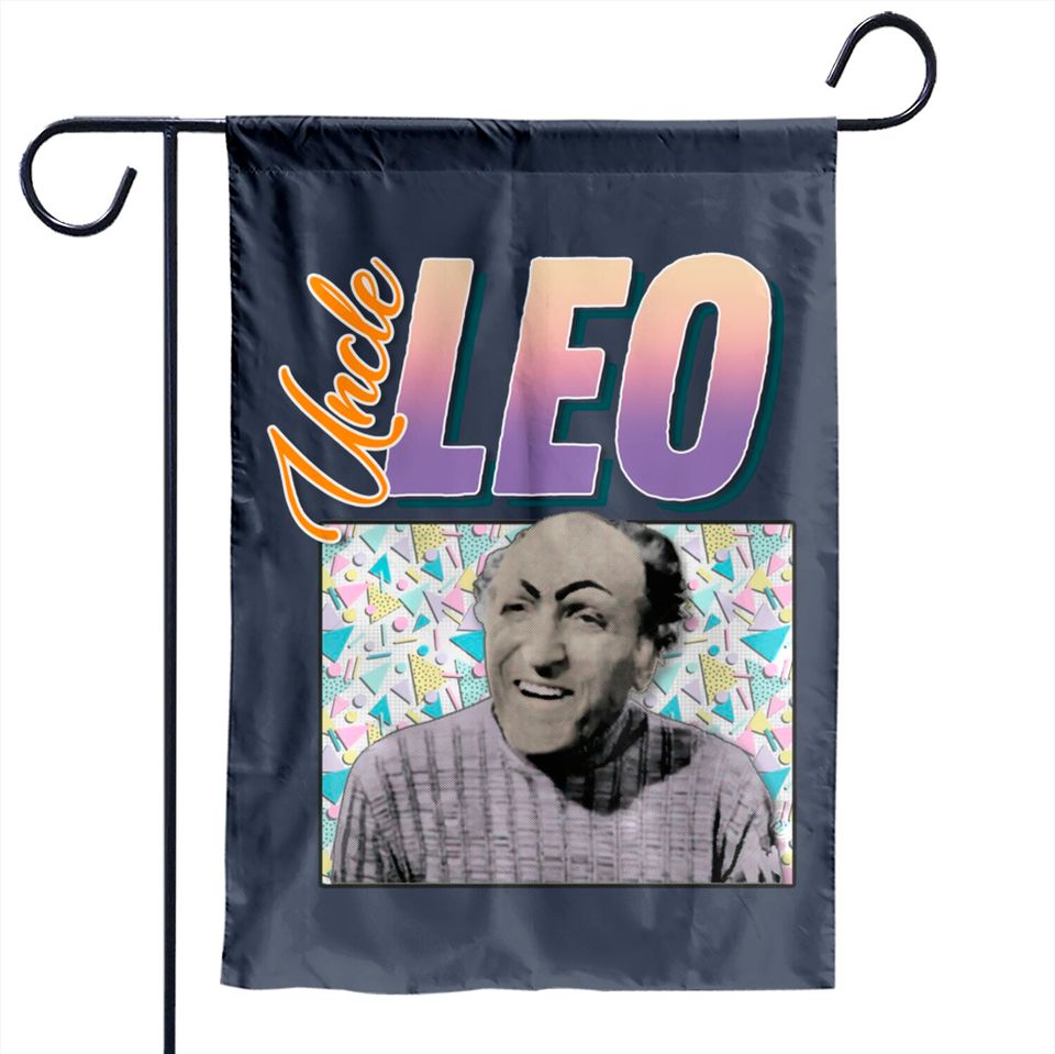 Uncle Leo 90s Style Aesthetic Design - Seinfeld Tv Show - Garden Flags