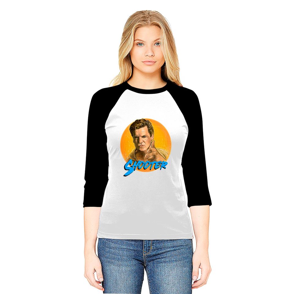Shooter McGavin blue - Happy Gilmore - Baseball Tees