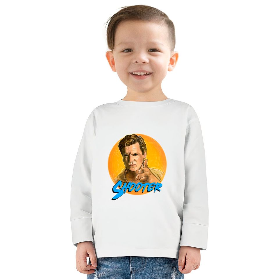 Shooter McGavin blue - Happy Gilmore -  Kids Long Sleeve T-Shirts