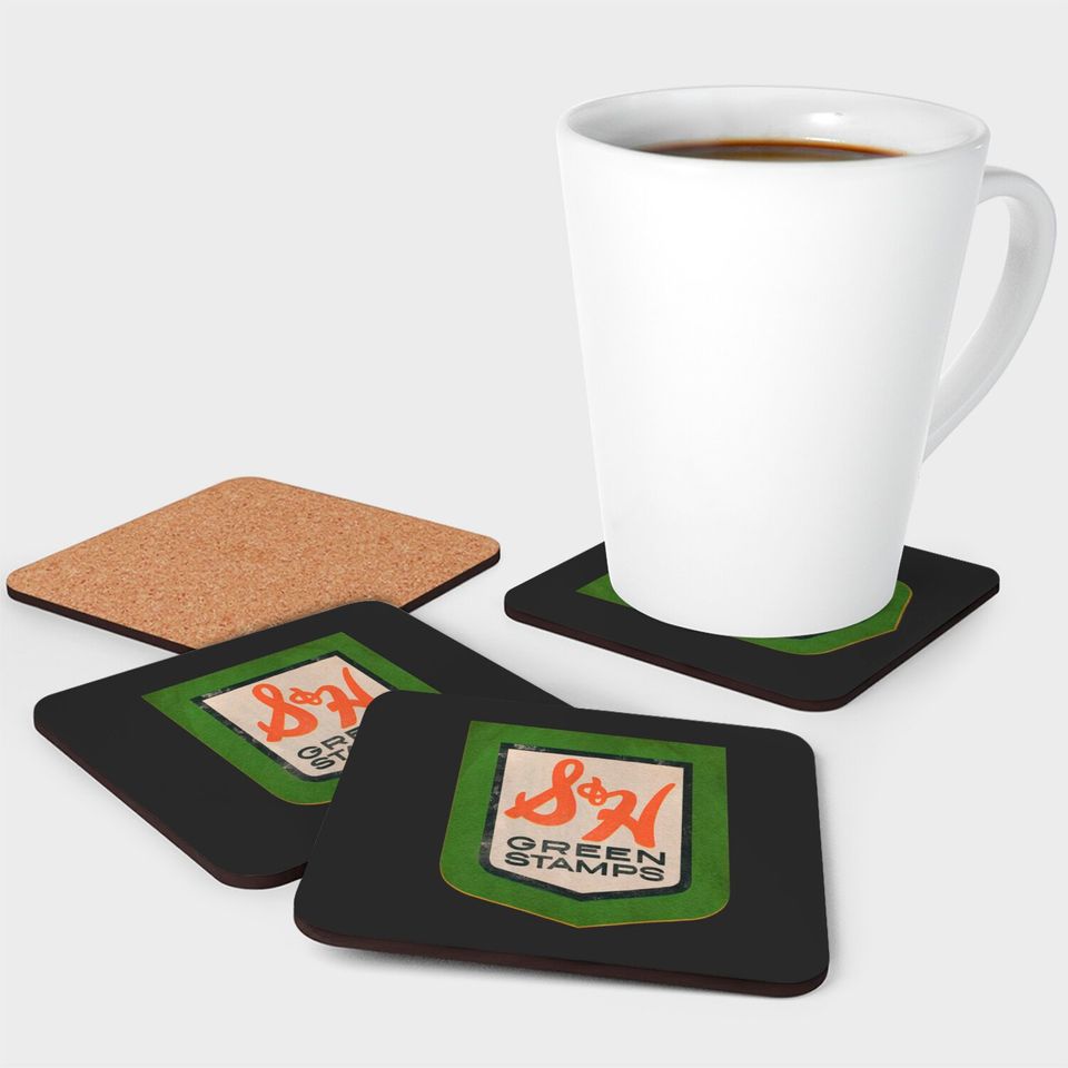 Green Stamps - Green Stamps - Coasters
