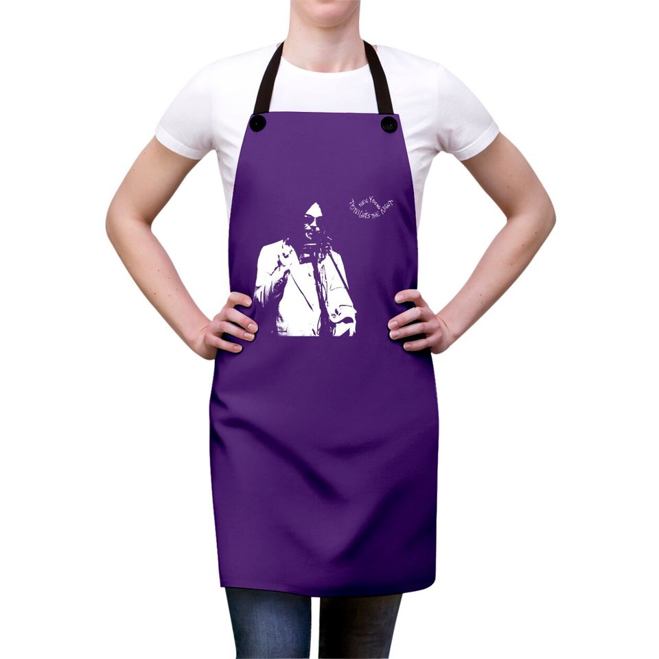 Neil Young Tonights The Night Apron Aprons
