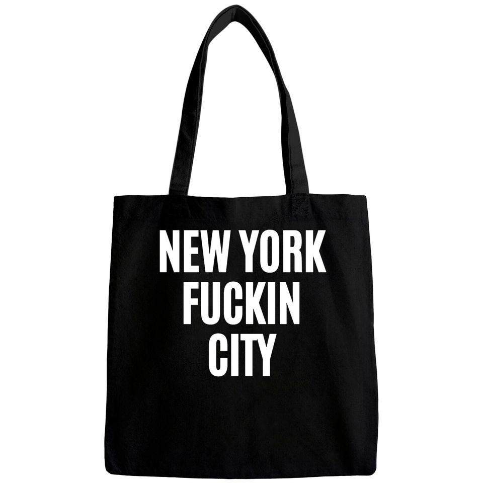 NEW YORK FUCKIN CITY Bags