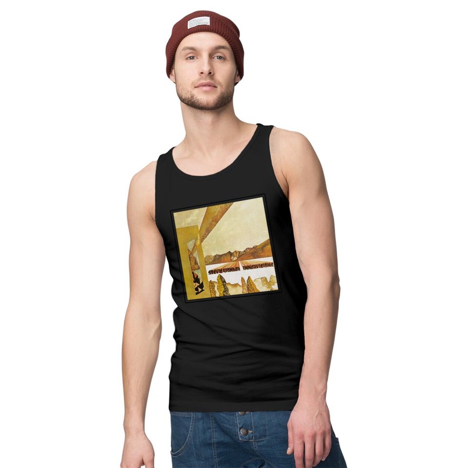 Men's Cotton Crew Tee Stevie Wonder Innervisions