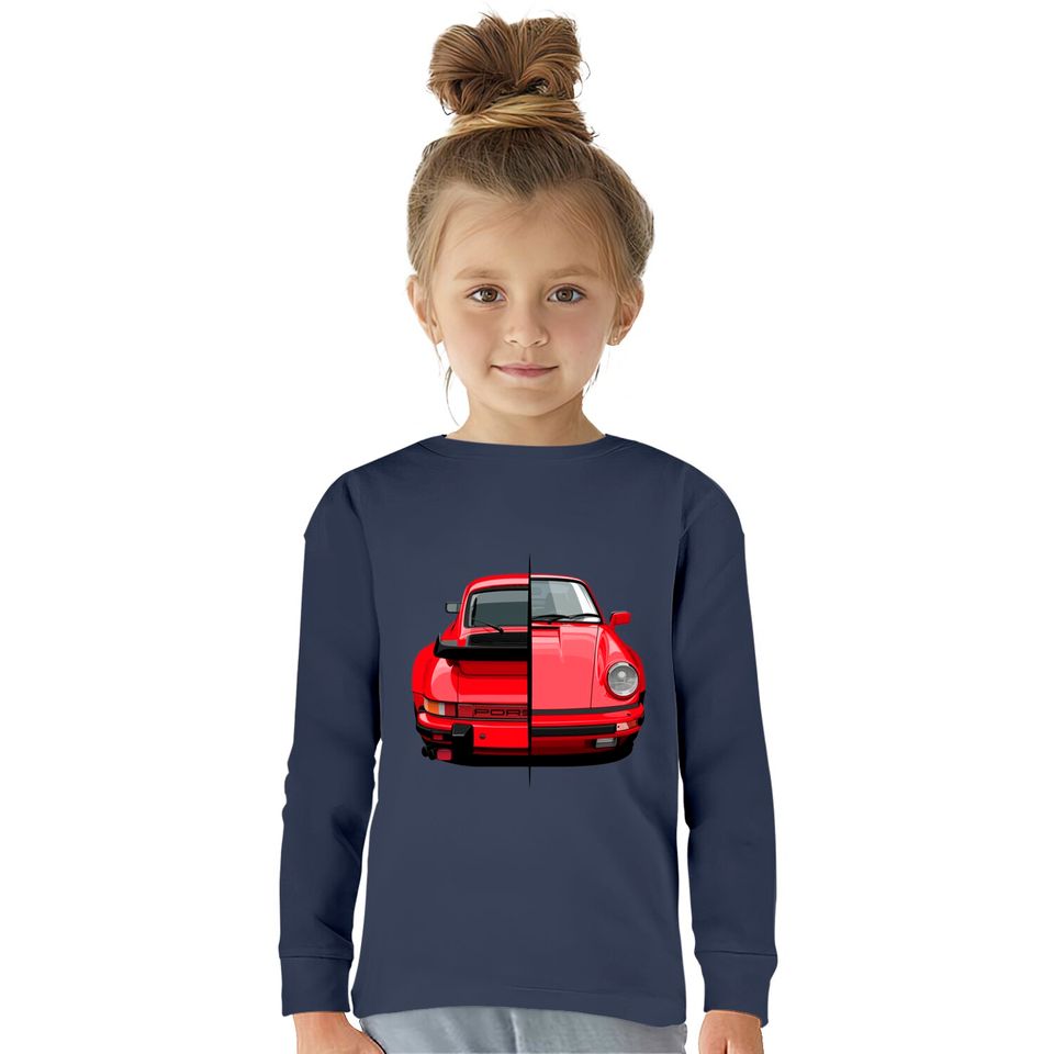 Turboooo! - Porsche -  Kids Long Sleeve T-Shirts