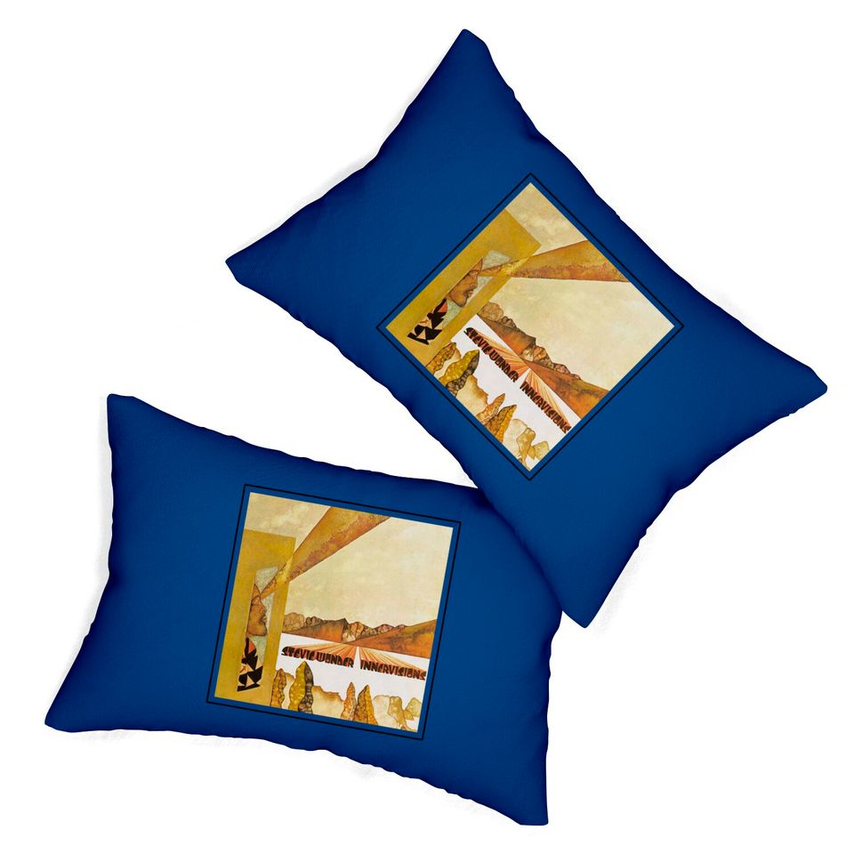Men's Cotton Crew Lumbar Pillow Stevie Wonder Innervisions