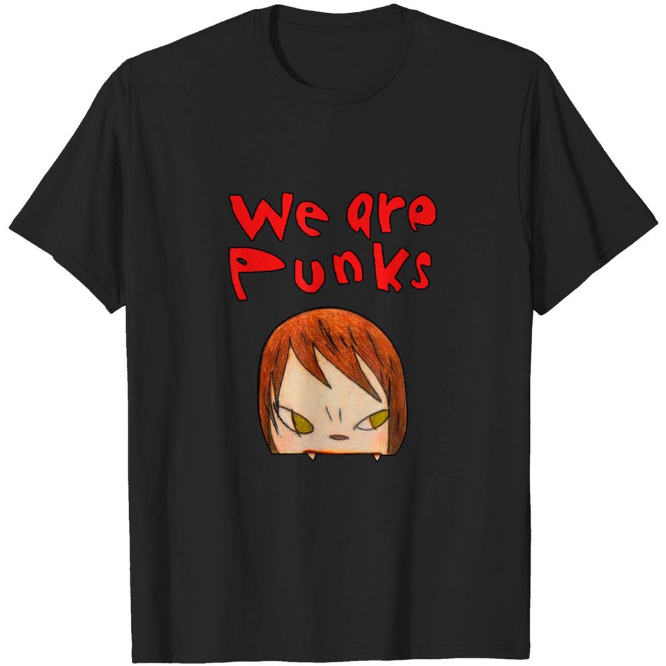 yoshitomo nara we are punks T Shirt T-shirt