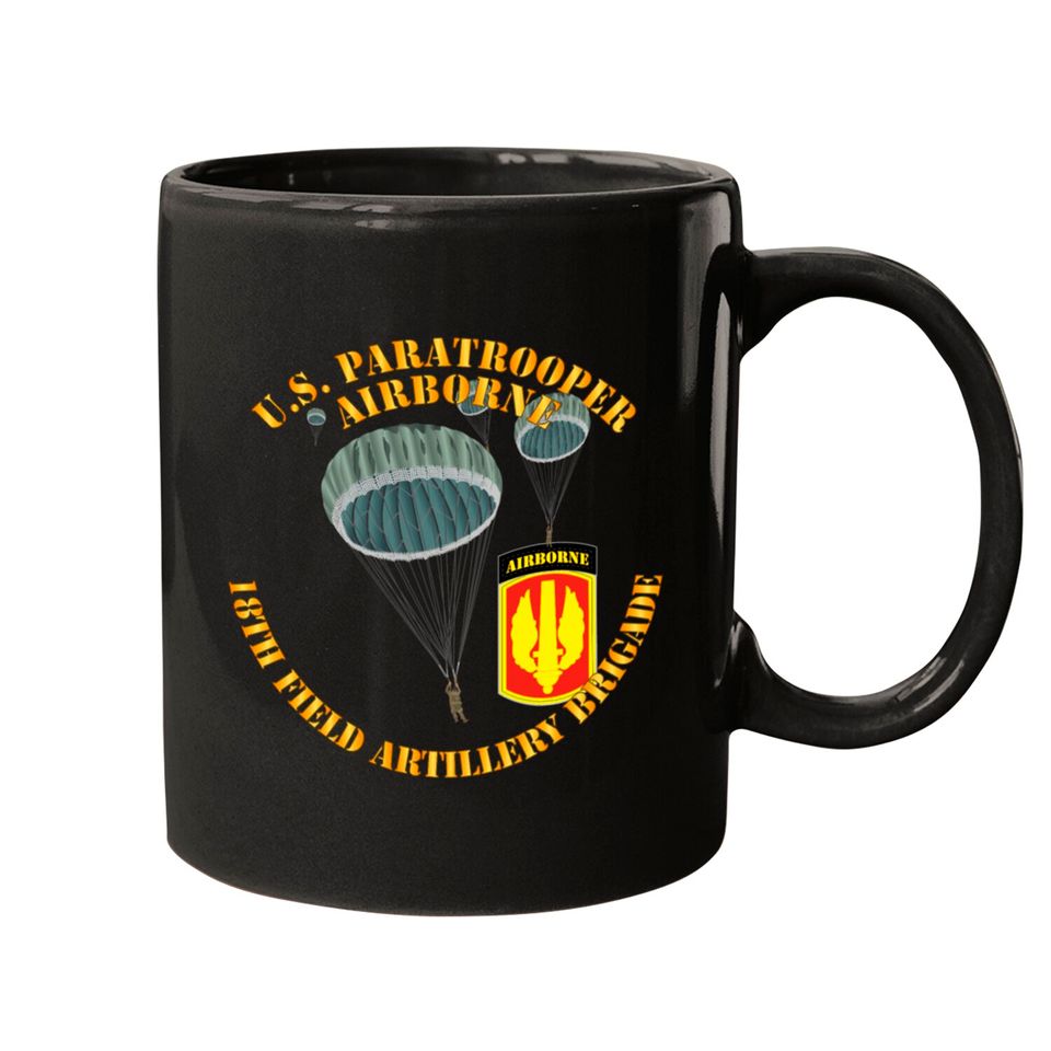 Army US Paratrooper 18th Field Artillery Brigade