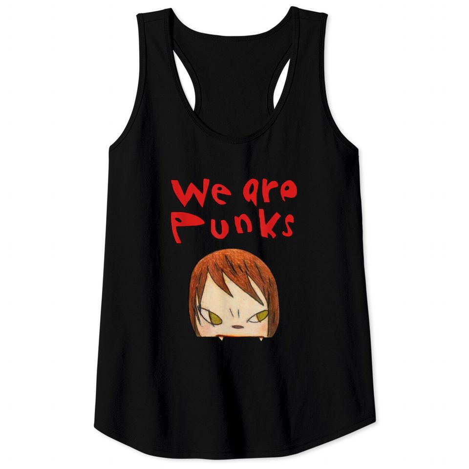 yoshitomo nara we are punks Tank Tops