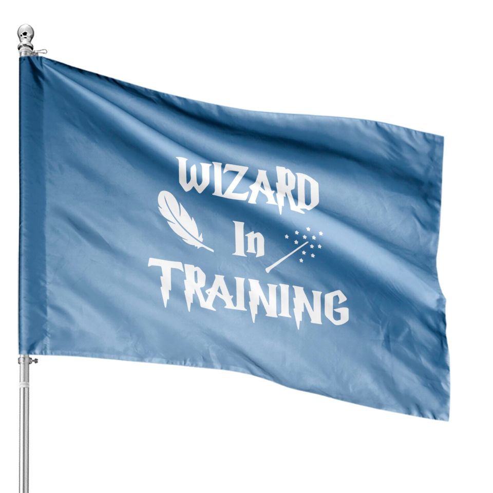 Wizard in Training House Flags