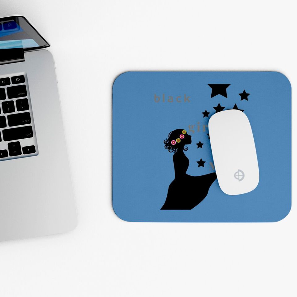 black girl magic Mouse Pads Mouse Pads