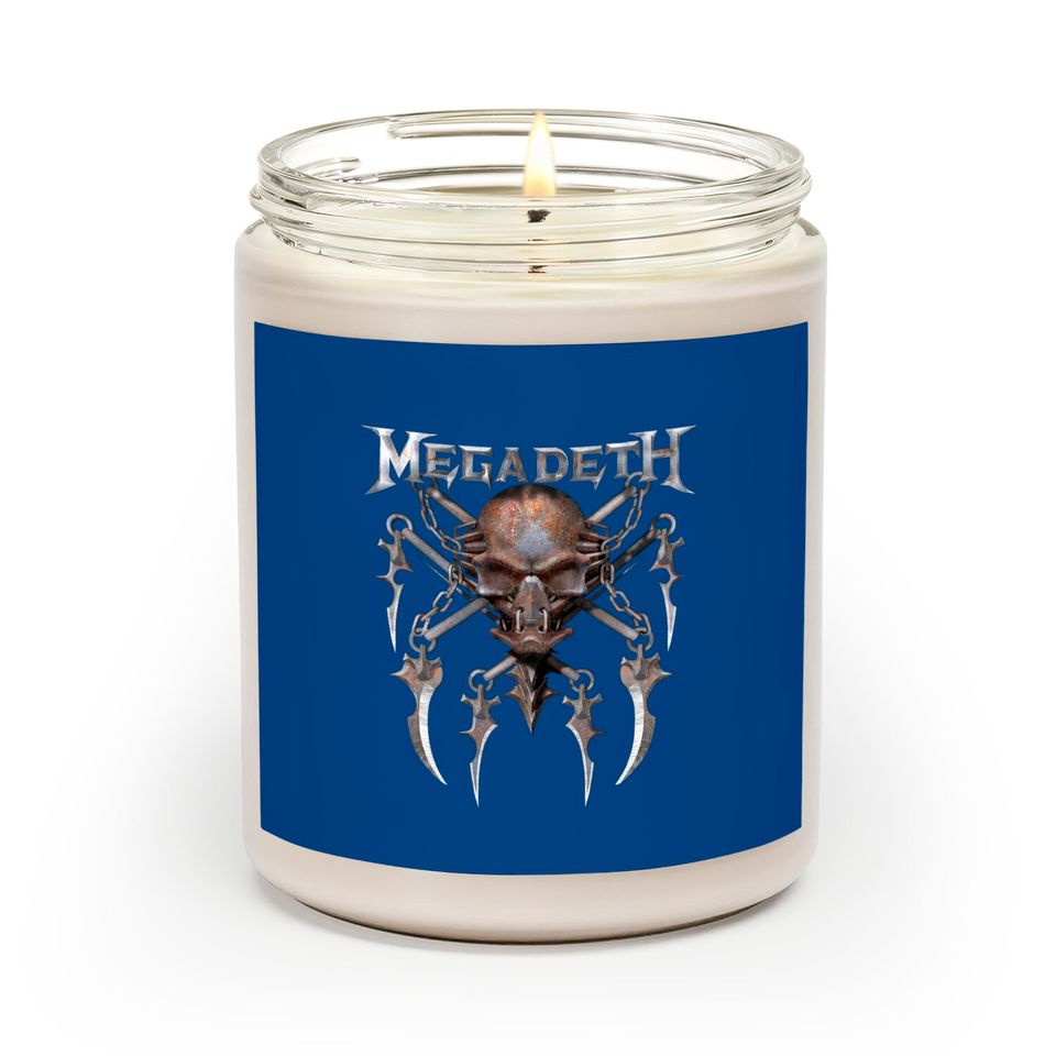 Vintage Megadeth The Best Scented Candles, Megadeth Scented Candle, Scented Candle For Megadeth Fan, Streetwear, Music Tour Merch, 2022 Band Tour Scented Candle