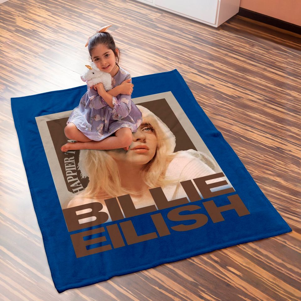 Billie Eilish Happier Than Ever The World Tour 2022 Baby Blankets