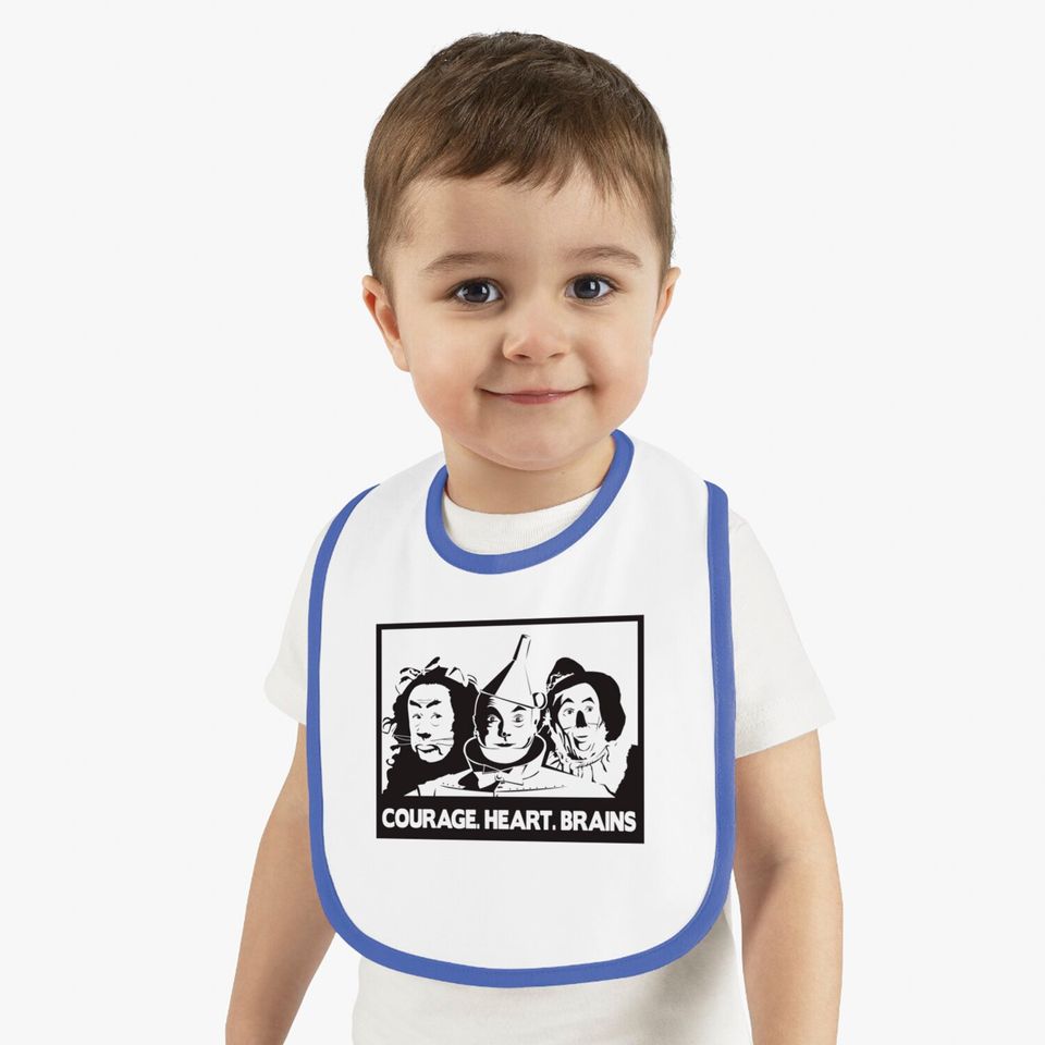 Lion. Tin Man. Scarecrow - Wizard Of Oz - Bibs