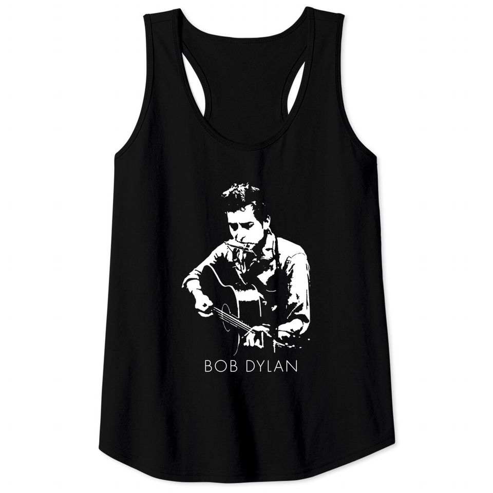 Bob Dylan - Guitar - Bob Dylan - Tank Tops