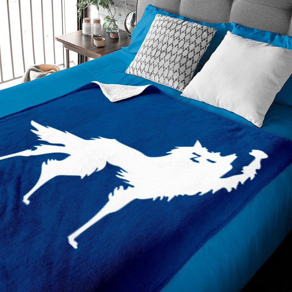 Fantastic Mr Fox - Wolf - Canis Lupus - Simple - Fantastic Mr Fox - Baby Blankets