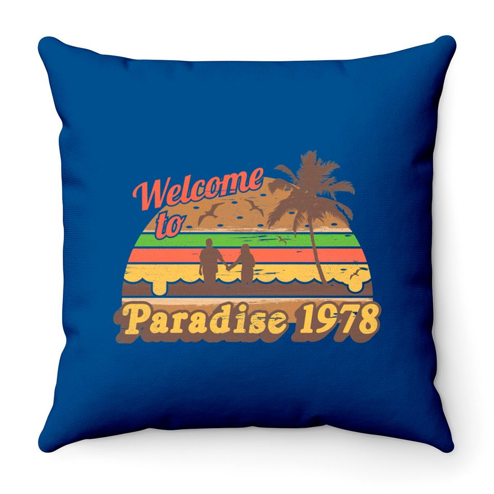 CHEESEBURGER IN PARADISE - Vacation - Throw Pillows
