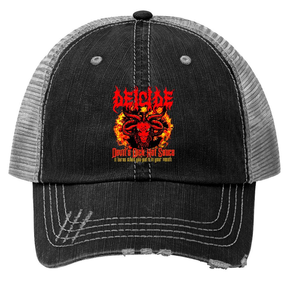 The Devils D*ck Hot Sauce - Metal Bands - Trucker Hats