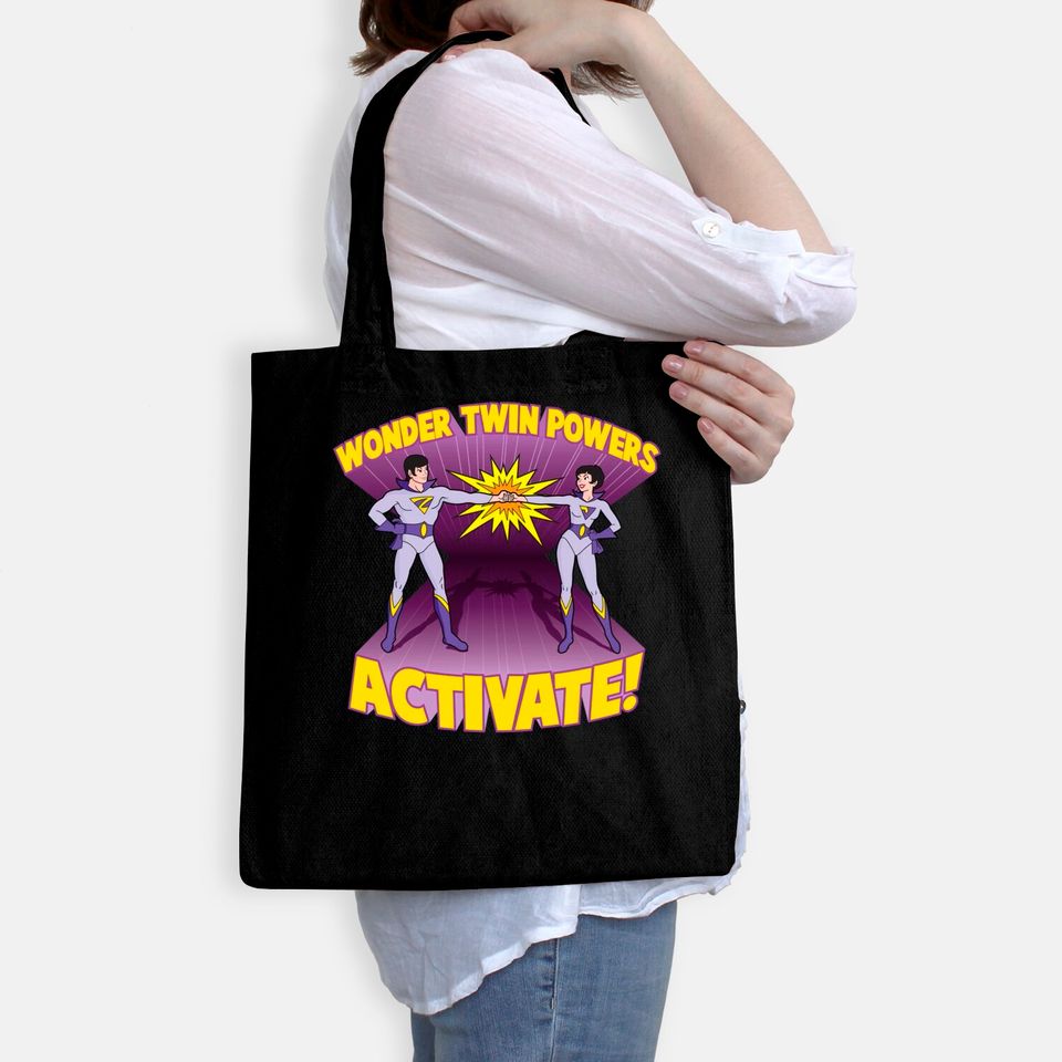 Wonder Twin Powers Activate! - Wonder Twins - Bags