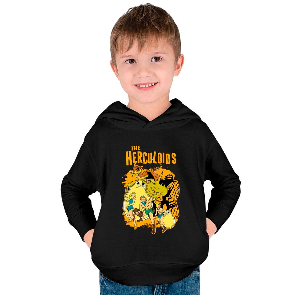 The herculoids - Herculoids - Kids Pullover Hoodies
