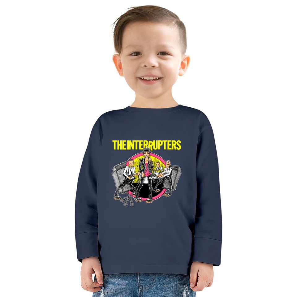 the interrupters - The Interrupters -  Kids Long Sleeve T-Shirts