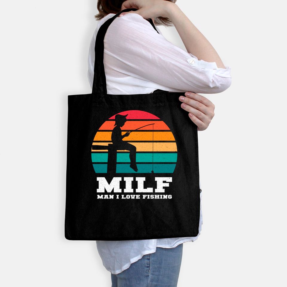 MILF Man I Love Fishing - Funny Fishing - Bags