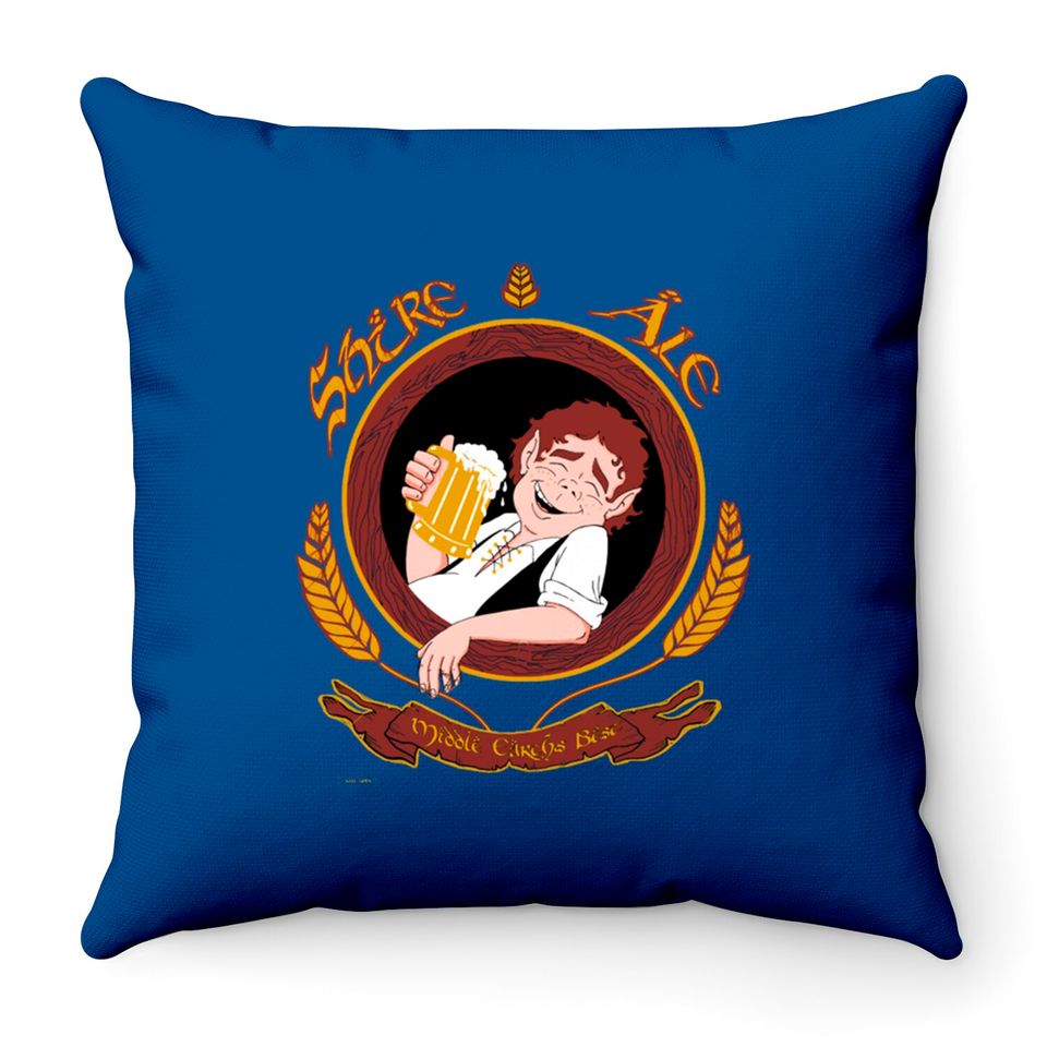 Shire Ale - Beer - Throw Pillows