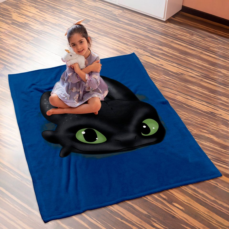 Toothless - Dragon - Baby Blankets