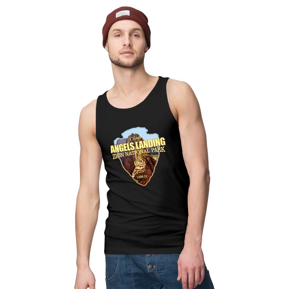 Angels Landing (arrowhead) - Angels Landing - Tank Tops