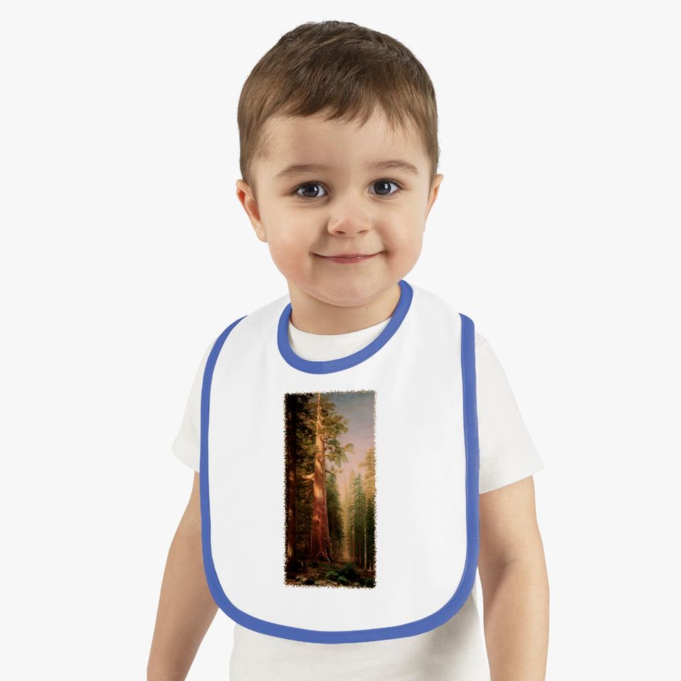 Redwood Trees by Albert Bierstadt - Redwood Trees - Bibs